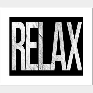 RELAX Posters and Art